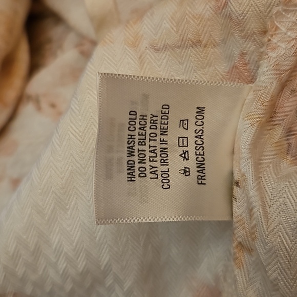 BLUE RAIN Floral Lace Tie Spaghetti Tassel Strap Fairycore Festival Slip Top - Picture 10 of 10